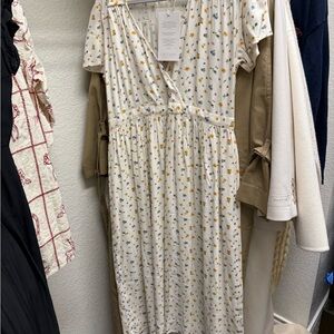 Christy Dawn Floral White Dress